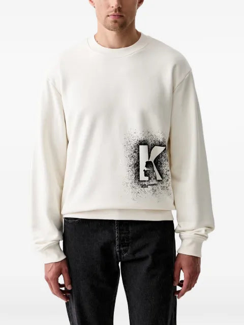 Karl Lagerfeld Jeans logo-print sweatshirt