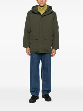 Carhartt WIP Standwood hooded logo-patch jacket