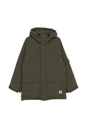 Carhartt WIP Standwood hooded logo-patch jacket