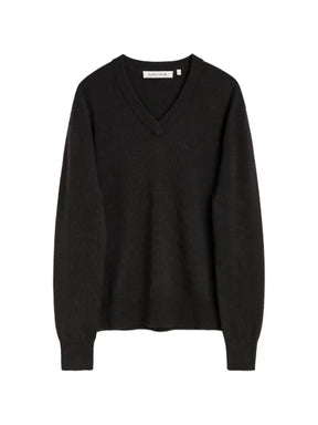 Sunflower V-neck knitted sweater