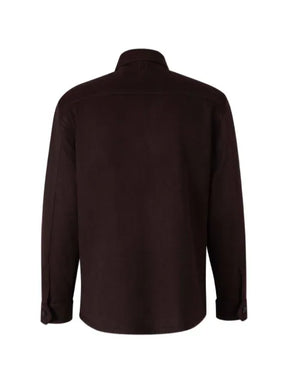 Canali button-up shirt jacket