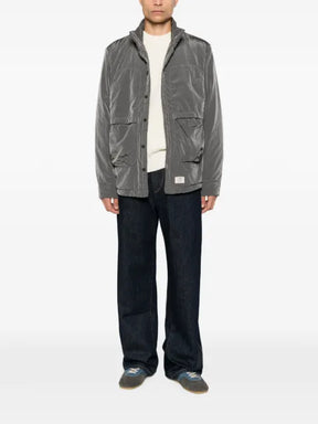 RANRA button-up high-neck jacket