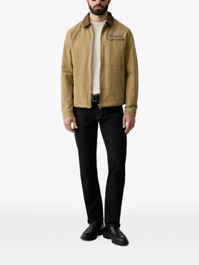 GUESS USA logo-embroidered jacket