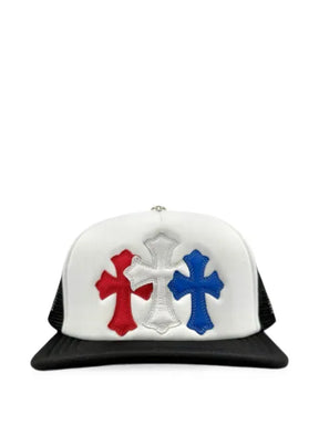 Chrome Hearts Cemetery Baseballkappe mit Lederpatch