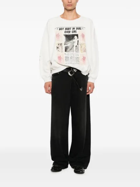 Enfants Riches Déprimés Boy Hurt in a Duel sweater
