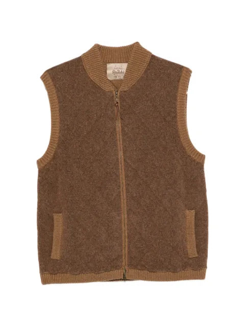 RAKKI quilted wool gilet