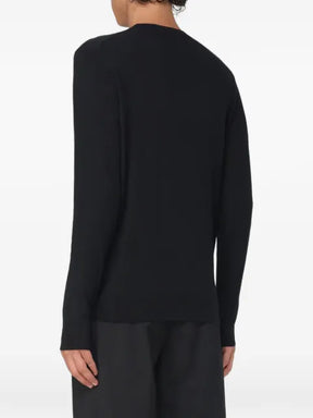 Karl Lagerfeld logo-patch sweater