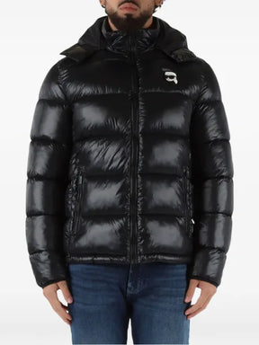 Karl Lagerfeld hooded padded jacket