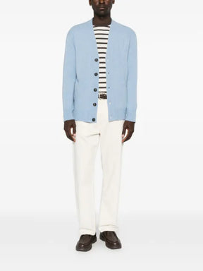 AMARANTO  button-up V-neck cardigan