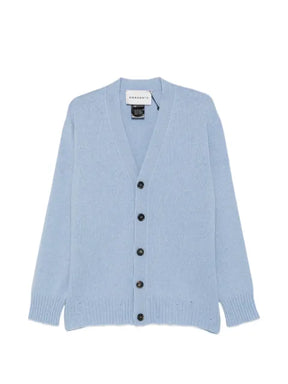 AMARANTO  button-up V-neck cardigan
