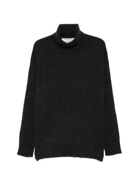 AMARANTO  roll-neck knitted sweater