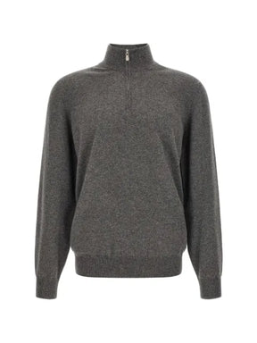Brunello Cucinelli half-zip cashmere sweater