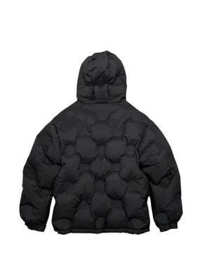 A BATHING APE® debossed monogram 700 down jacket