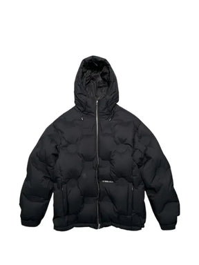 A BATHING APE® debossed monogram 700 down jacket