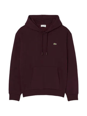 Lacoste logo-patch hoodie