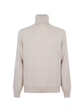 Cruciani roll-neck ribbed-trim sweater