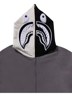A BATHING APE® Shark patch hoodie