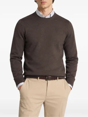 Fay crew-neck long-sleeve sweater