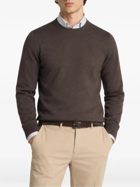 Fay crew-neck long-sleeve sweater