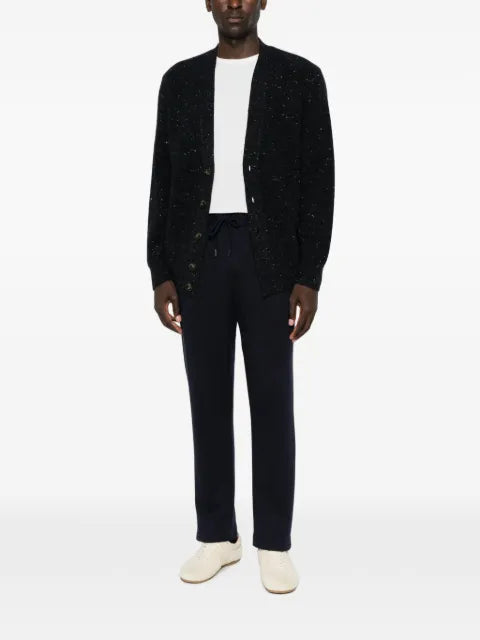 Eleventy flecked V-neck cardigan