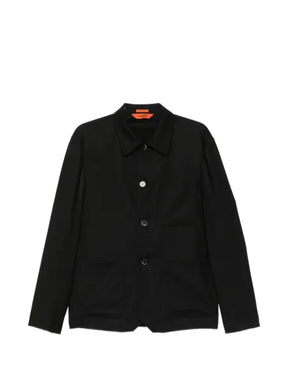 Barena button-up patch-pocket overshirt