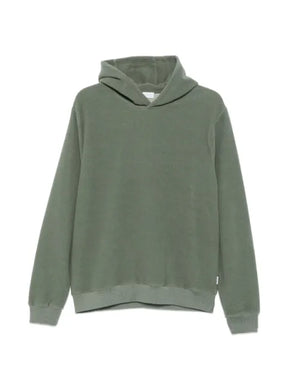 04651 / A TRIP IN A BAG ribbed-hem hoodie