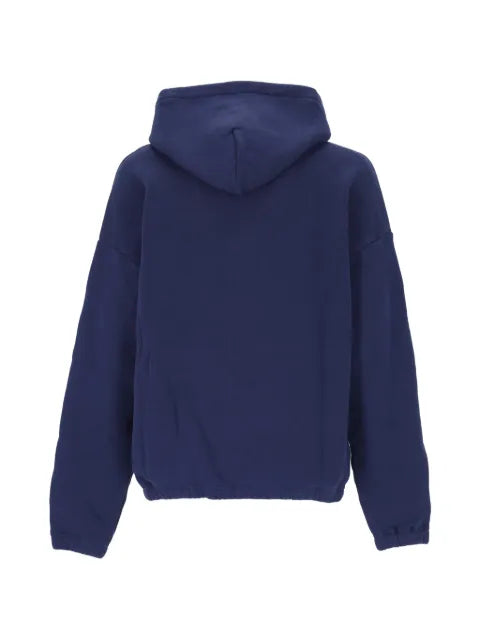 Autry logo-embroidered zip-up hoodie