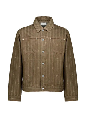 Drôle De Monsieur monogram-print jacket
