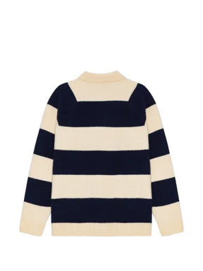 Les Deux striped long-sleeve sweater