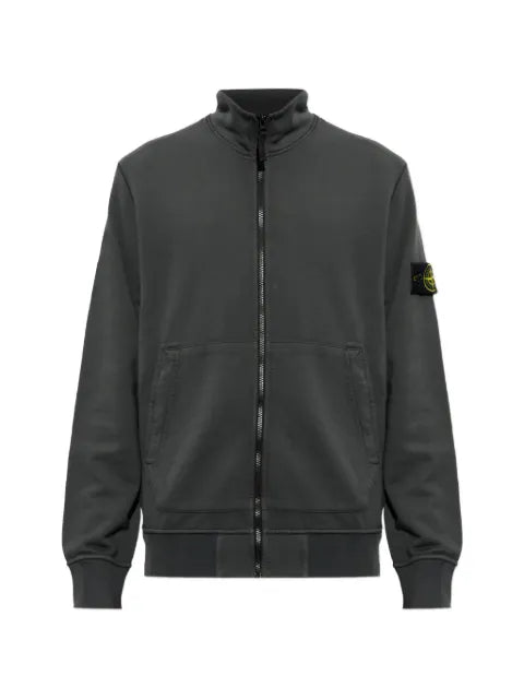 Stone Island 6100063 organic cotton fleece jacket