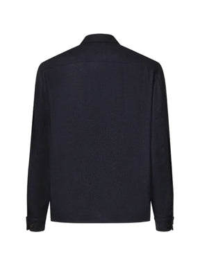 Eleventy button-fastening shirt jacket