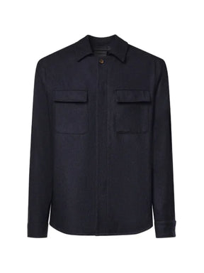 Eleventy button-fastening shirt jacket