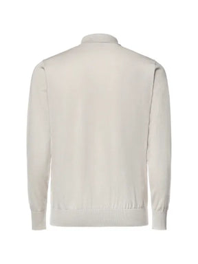 Eleventy button-fastening knitted sweater