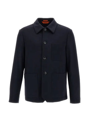 Barena patch-pocket shirt jacket