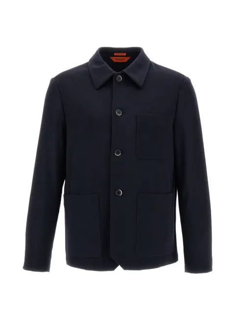 Barena patch-pocket shirt jacket