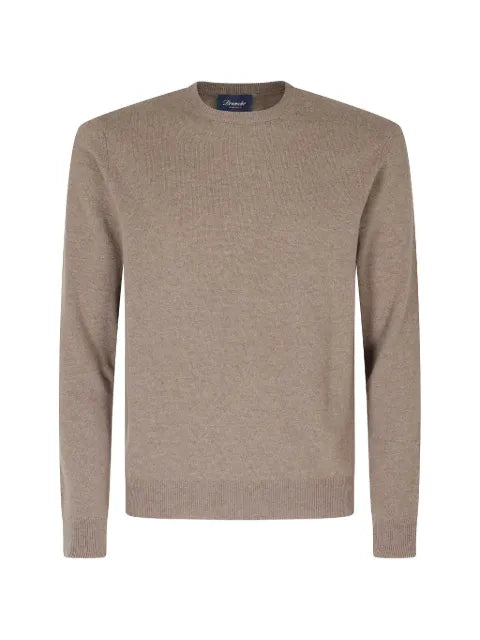 Drumohr crew-neck long-sleeve sweater