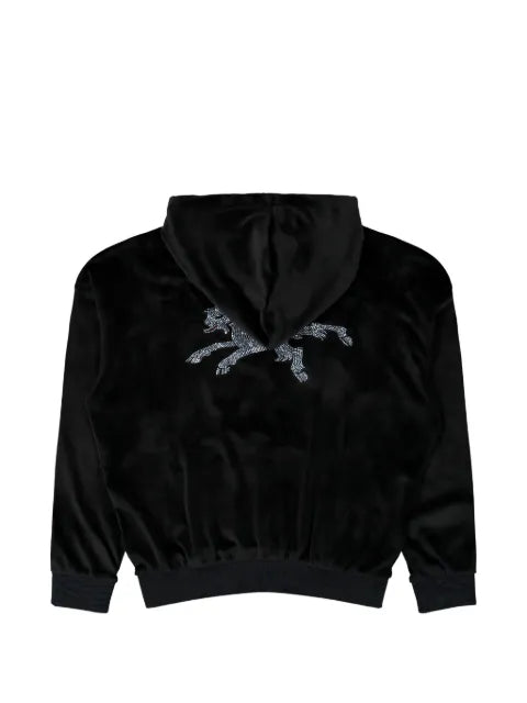PROTOTYPES Nikki rhinestone-embellished hoodie