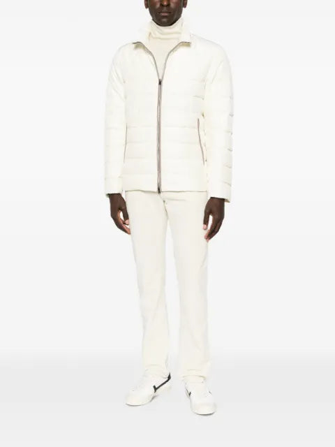 Herno quilted high-neck jacket
