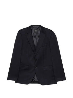 BOSS slim-fit suit jacket in virgin wool serge