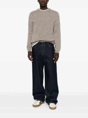 SCAGLIONE marl-knit crew-neck sweater