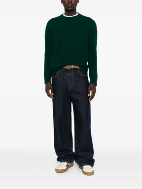 SCAGLIONE crew-neck bouclé sweater