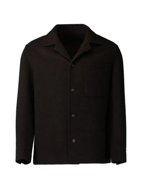 Eleventy button-fastening chest-pocket jacket