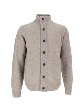 Barbour Essential Patch zip-up cardigan