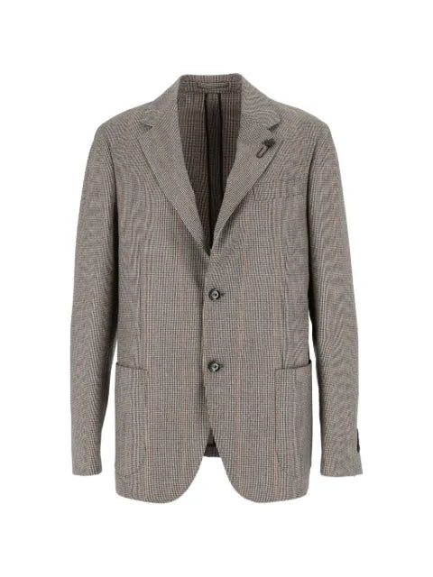 Lardini Roma Prince of Wales check-patterned blazer