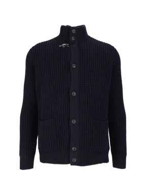 Fay waffle-knit jacket