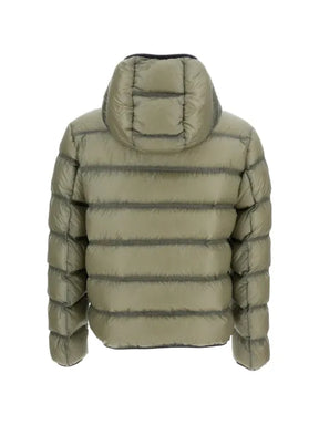 Moncler logo-patch hooded jacket