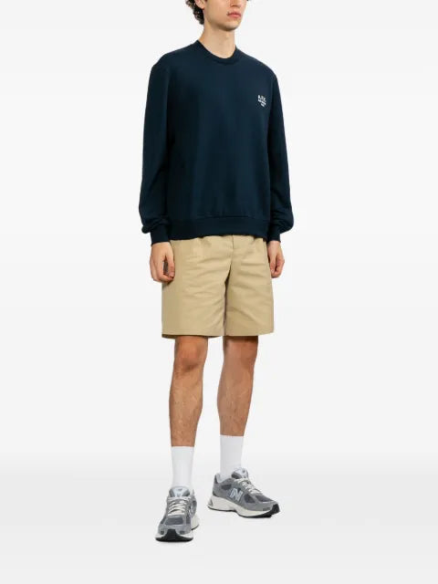 A.P.C. logo-embroidered sweatshirt