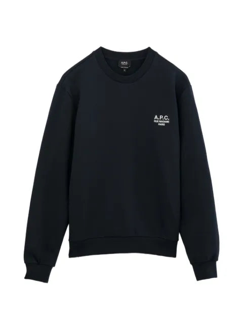 A.P.C. logo-embroidered sweatshirt