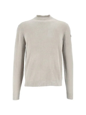 RRD velvet-effect ribbed-trim sweater