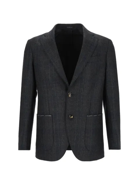 Al Duca D’Aosta 1902 check-pattern blazer